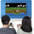 Miniatyrbild 3 av 5: All-in-One Handheld Spelkonsol för Två Spelare med 400 Retrospel, Underhållningskonsol för Alla Åldrar, Barnpresent, Rabatt Klassisk Handhållen