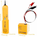 Miniatyrbillede 2 af 5: Kredsløbstester, ledningssøger og tonegenerator, netværkskabeltester RJ-11-stik, find og lokaliser ledninger og kabler, test kredsløbskontinuitet