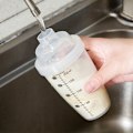 Miniatyrbillede 2 af 5: Vinaigrette mixer 200 ml Plastik Blandings Salat Mixer Sauce, Marinader - Shaker Gradueret Vinaigrette Melanper - Anti -Fauite
