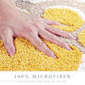 Miniatyrbild 4 av 5: Mjuk mikrofiber halkfri badrumsmatta för badrum - 19,5\" x 24,5\" - Maskintvättbar - Gul
