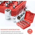 Pikkukuva 4 / 5: 14 Torx -hylsysarja E-tyypin muotoisena, I CLACKET IS CATUILS FORMY FOR PUKS (TORX ulkoinen) E4 - E24