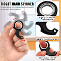 Miniatyrbild 2 av 5: 3 st nyckelring spinner fidget leksak, nyckel spinner, snurrande nyckelring, fidget nyckelring, sensoriska leksaker fidgets squishy leksaker