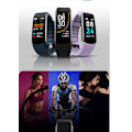 Miniatyrbillede 4 af 4: Andet tilbehør til hjemmeautomatisering sportsarmbånd skridttæller multifunktionel pulsmålerarmbånd (hvid)