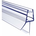 Miniatyrbillede 1 af 5: Bruselist 80 cm til brusekabinedøre, PVC-tætning til brusekabine, vandtæt beskyttelse, til 4-6 mm glas