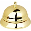 Miniatyrbild 1 av 5: Metallbordsringning Bordsringning Rund Serviceklocka Diskantklocka Samtalsklocka, 8,5 cm diameter, Metallserviceklocka för kök, restaurang, bar, 1 st set (gyllene