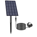 Miniatyrbild 5 av 5: Solcellsvattenpump för utomhusfontän, 2,5W solcellsvattenpump för fontäner, damm, kit med påle, solcells driven pump för fågelbad, damm, trädgård, Bac