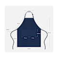 Pikkukuva 3 / 5: Ink Green Utopia Kitchen 2 Pack Säädettävä Rintapyyhe 2 Taskulla