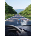 Miniatyrbild 2 av 4: Head Up Display för bilar, HUD, kan monteras på vindrutan, GPS-hastighetsmätare, hastighetsmätaredisplay, lämplig för alla bilar