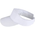 Miniatyrbillede 2 af 5: Hvid-58cm-Visor Cap Golf Visor Bomuld Åndbar Justerbar Høj Vakuum Cap Hurtigtørrende Solhat Strand Rejse Bred Skygge Anti UV UPF50
