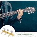 Miniatyrbild 2 av 5: 2 (1 vänster och 1 höger) mekaniska delar för klassiska gitarrer, stämskruvar för klassiska eller akustiska gitarrer