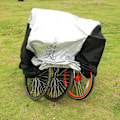 Miniatyrbild 3 av 5: Tre cykelskydd 190T Vattentät Nylon Utomhus Bärbar Presenning Cykelskydd Utomhus Multi Cykelskydd, Dammtät, Regn och UV-skydd