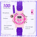 Miniatyrbillede 4 af 5: Intercom og video telefon spil Call Toy Watch lang distance USB High Definition Dialog Genoplad Talkie-Walkie Watch 4 Stykker
