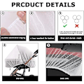Miniatyrbilde 4 av 5: Myggnetting (rosa) for barnevogner - insektsnett, maskinvaskbar, elastisk og pustende - brukes til barnevogner, barnevogn, buggy, bærebag, passer til Cr