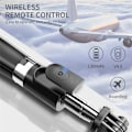 Miniatyrbild 4 av 4: Bluetooth Selfie Stick, 3 i 1 Selfie Stick Stativ Utökningsbar Bluetooth Selfie Stick Teleskopisk Justerbar Monopod med Avtagbar Fjärrkontroll  S