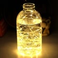 Miniatyrbillede 3 af 5: Batteridrevne fe-lys 2 meter 20 lys LED julelys udendørs indendørs til soveværelse hjem bryllupsfest juledekoration