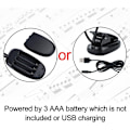 Miniatyrbilde 4 av 5: Musikk skrivebordslampe, 6 LED mini lampe  automaté Touºte Romlampe ¨ USB-kabel Tang Lesing/Bok/Bord/Nattbord