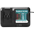 Miniatyrbillede 2 af 5: Lithium-ion batterioplader 10.8 12.0 V, erstatningsopladningsenhed kompatibel med DC10WD BL1016 BL1021B BL1041B FD05