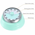 Miniatyrbillede 2 af 5: Køkken Timer, Køkken Nedtællings Madlavning Timer Påmindelse, Ingen Batterier Kræves Magnetisk Mekanisk Timer Tidsstyringstimer