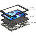 Miniatyrbillede 3 af 5: Etui til iPad 9. generation 8. generation 7. generation (iPad 10.2 etui 2021/2020/2019) Stødsikkert beskyttelsescover med blyantholder og skulderrem (Camouflage)