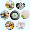 Miniatyrbillede 4 af 4: 3-pak Hygrometer Digitalt termometer LCD-skærm Fugtighedsmåler til Luftfugtere Børneværelse Serre (Sort)