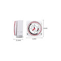 Miniatyrbilde 5 av 5: ClockMechanical Timer 250V Timer Påminnelse 15 Minutter 24 Timer Kjøkken Nedtelling Energibesparende Kontroller Industriell Timer Bryter