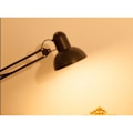 Miniatyrbillede 4 af 5: Studielampe Sort, Clip-on arbejdslampe, LED-skrivebordslampe med øjenbeskyttelse