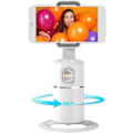 Miniatyrbillede 1 af 5: Smart Phone Holder Selfie Stick, Kamera Auto AI Tracking 360° Fotos og Videoer - Live Stream - Videoopkald - Kameramand - Live Video Chat til iPhone