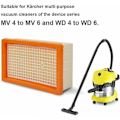 Miniatyrbillede 3 af 5: Sæt med 2 flade filtre kompatible med universalstøvsugere Kärcher MV4 / MV5 / MV6 / WD4 / WD5 / WD6
