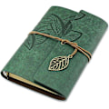 Miniatyrbillede 2 af 5: Grøn, Vintage PU Læder Cover Journal Notebook, Blank Notebook, Rejse Notebook,