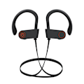 Pikkukuva 1 / 5: Bluetooth 5.3 langattomat kuulokkeet - IPX7 vedenkestävä, 15 tunnin akku, melua eristävä mikrofoni kuntosalille ja juoksuun