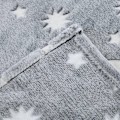 Miniatyrbillede 4 af 5: Drenge- og pigetæppe, let børnefødselsdagstæppe til børn og småbørn, siesto-tæppe i sød og blød polarfleece, 100 x 150 cm, grå