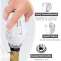 Miniatyrbilde 2 av 4: Parti med 4 termostathoder m30 x 1.5TRV for termostatisk varmesystem for hus og kontor