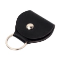 Miniatyrbillede 4 af 5: Guitar Plectrum, 2 Læder Plectrum Lommer, PU Læder Plectrum Holder Plectrum Taske