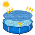 Miniatyrbild 3 av 5: 300 cm Rund Bubbelplast för Pool - Blå