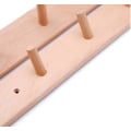 Miniatyrbillede 3 af 4: Trævæg Knagerække - 4 Kroge - Vægknage - Design Vægknage til Entré, Badeværelse, Barn, Soveværelse
