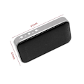Pikkukuva 2 / 4: Kannettava langaton minikokoinen Bluetooth (valkoinen)