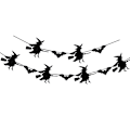 Pikkukuva 3 / 3: 3 kpl Halloween-vetolippukoristetta luova ripustus
