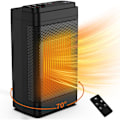 Miniatyrbillede 1 af 4: 1500W bærbar backup-varme - 3 tilstande, overophedningsbeskyttelse, 12 timers timer