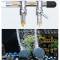 Miniatyrbilde 4 av 5: 2 stk akvarieluftfordelings pumpe (10 veier)