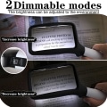 Miniatyrbillede 5 af 5: Lighted Reading Magnifier, 3X Large Illuminated Magnifying Glasses with 5 LED Lights Portable Ideal for Seniors, Children, Hobbies, Crafts,