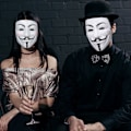 Pikkukuva 4 / 5: V for Vendetta -naamio, Anonymous Guy Fawkes Halloween -naamio - Hakkerinaamio