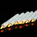 Miniatyrbild 2 av 5: 6-pack 17,5 cm flimrande flamlösa ljus (vita) med fjärrkontroll, batteridrivet LED-fönsterljus, timer, plastflamlösa ljus