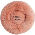 Pikkukuva 2 / 5: (60cm Pink) Pyöreä kori Koiranpeti Kissanpeti Donitsit