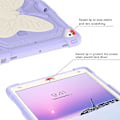 Miniatyrbild 4 av 5: Fjärilsformad stötsäker iPad 10,2 \"skyddande skal (lila, exklusive iPad), 9:e generationens skyddande skal, 8:e generationens skyddande