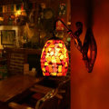Miniatyrbilde 3 av 5: Mosaikk Vegglampe Tyrkisk Håndlaget Farget Glass Marokkansk Lampe Retro Retro Loft Hjemmeinnredning Kjøkken Bar Kaffebar Havfrue Lampe