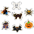 Miniatyrbilde 1 av 3: Halloween kakestempler i rustfritt stål, matlagingsverktøy for Halloween-festgodbiter, 3-delt dekorasjon
