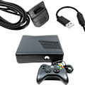 Pikkukuva 3 / 4: 2 kpl USB-latauskaapelin korvaava kaapeli, yhteensopiva Xbox 360 -ohjaimen kanssa, musta