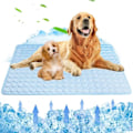 Miniatyrbillede 1 af 5: Køleunderlag til hunde, katte, hundeunderlag, sommerkuldemåtte, hundetæppe til kæledyr, vaskbar kølepude, vandafvisende, skridsikker køleseng (XL, 100 x