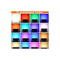 Pikkukuva 5 / 5: 4 kpl himmennettäviä RGB LED-valonheittimiä ulkokäyttöön, IP66 vedenpitävä kaukosäätimellä, 16 väriä, 4 valaistustilaa ulko-, sisä- ja ulkokäyttöön (50W)