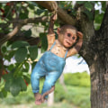 Miniatyrbilde 1 av 4: Hagedekorasjon i form av en liten ape